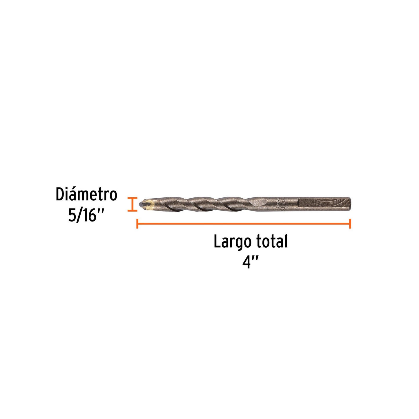 Broca para concreto TRUPER 5/16 x 4"