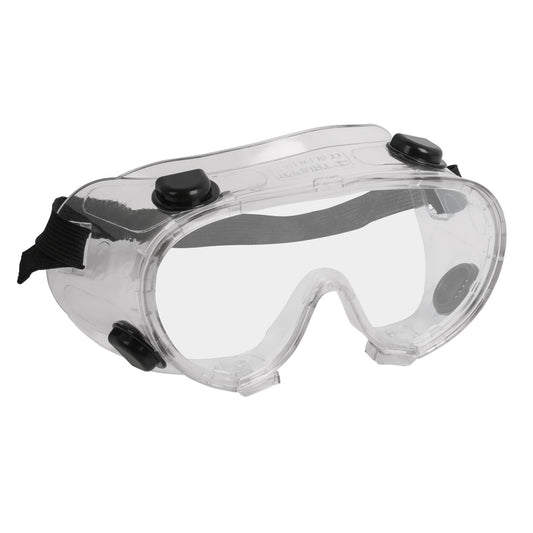 Goggles de seguridad con válvulas de ventilación indirecta