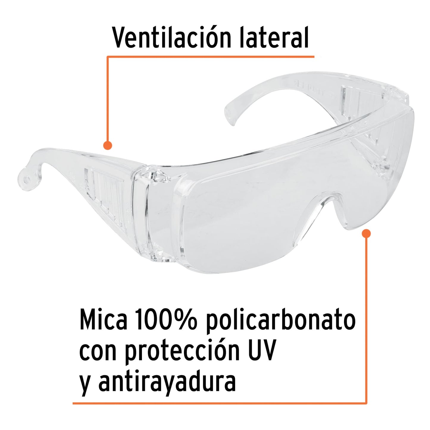 Lentes de seguridad tradicionales TRUPER SAFE