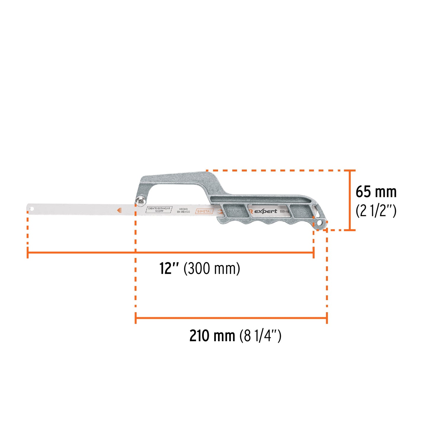 Mini arco de aluminio Truper