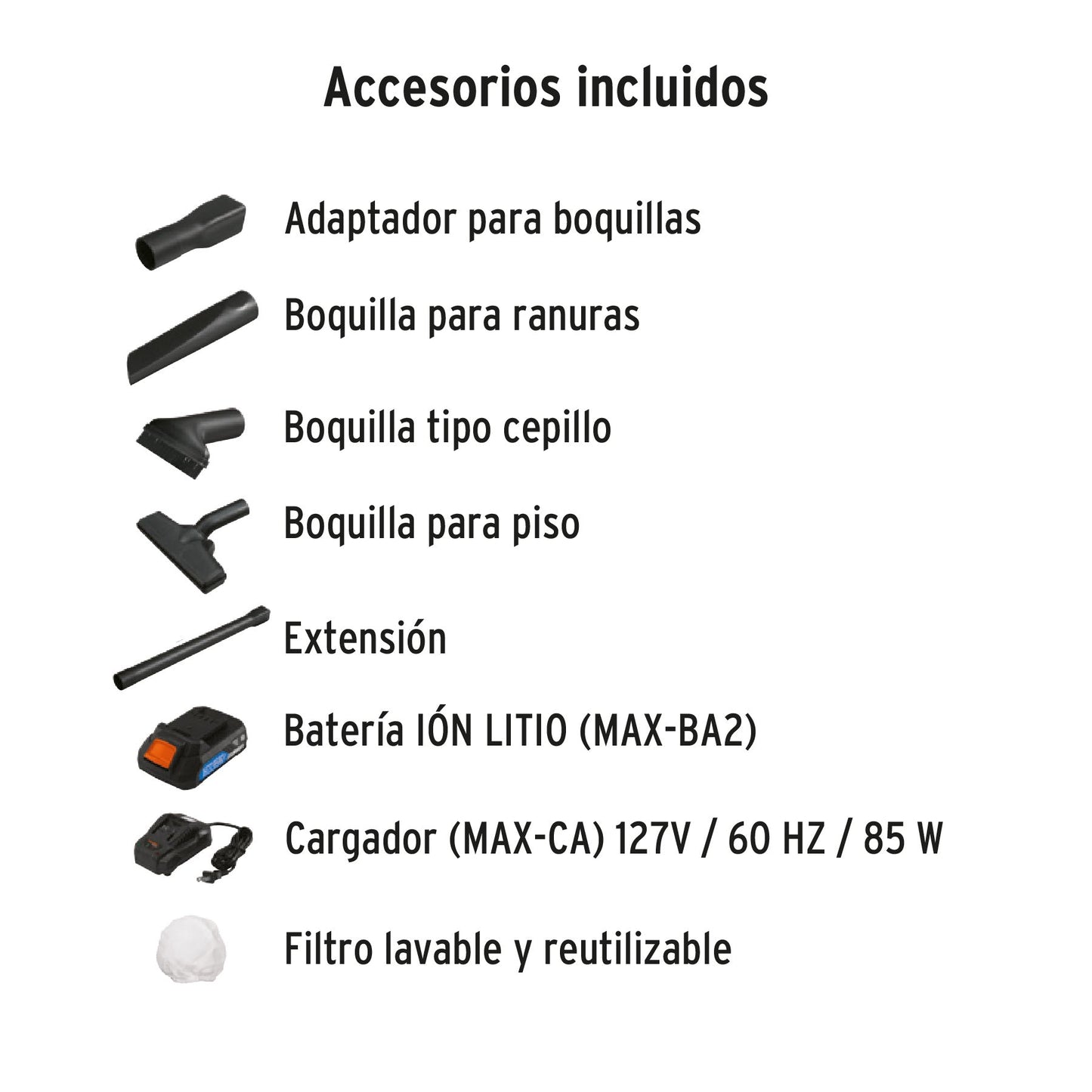 Aspiradora inalambrica para auto truper